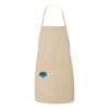 Heather NL2R Long Round Bottom Cotton Twill Apron Thumbnail