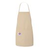 Heather NL2R Long Round Bottom Cotton Twill Apron Thumbnail