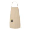 Heather NL2R Long Round Bottom Cotton Twill Apron Thumbnail