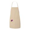 Heather NL2R Long Round Bottom Cotton Twill Apron Thumbnail