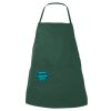 Caroline AL2B Butcher Style Cotton Twill Apron Forest Thumbnail