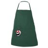 Caroline AL2B Butcher Style Cotton Twill Apron Forest Thumbnail