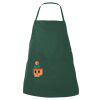 Caroline AL2B Butcher Style Cotton Twill Apron Forest Thumbnail