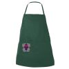 Caroline AL2B Butcher Style Cotton Twill Apron Forest Thumbnail