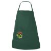 Caroline AL2B Butcher Style Cotton Twill Apron Forest Thumbnail