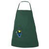 Caroline AL2B Butcher Style Cotton Twill Apron Forest Thumbnail