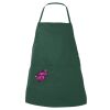 Caroline AL2B Butcher Style Cotton Twill Apron Forest Thumbnail